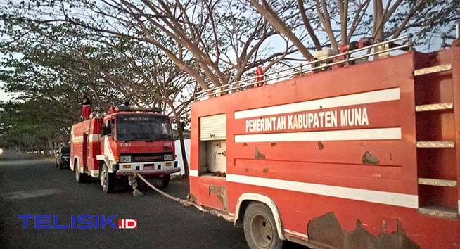 Armada Damkar Muna Semua Sakit