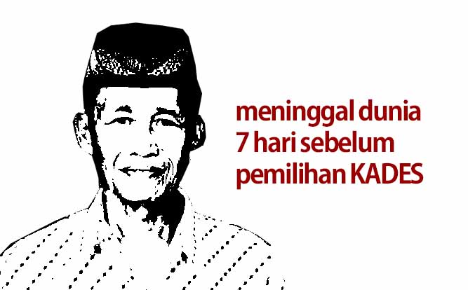 Meninggal, Cakades di Kolut Menang Telak