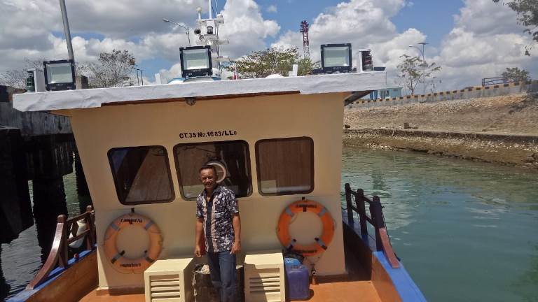 Dishub Muna Dapat Bantuan Kapal