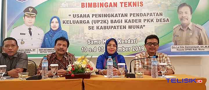 Kader PKK Desa Dilatih Kembangkan Usaha Keluarga