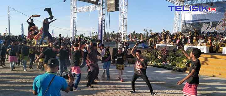 Ribuan Peserta Karnaval Meriahkan  Wakatobi Wave 2019