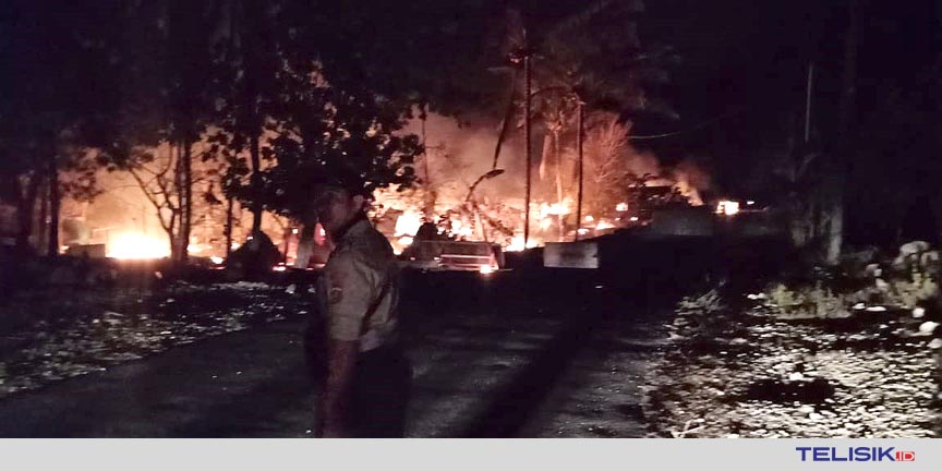 Rusuh Pemuda di Buton Tengah, 25 Rumah Dibakar