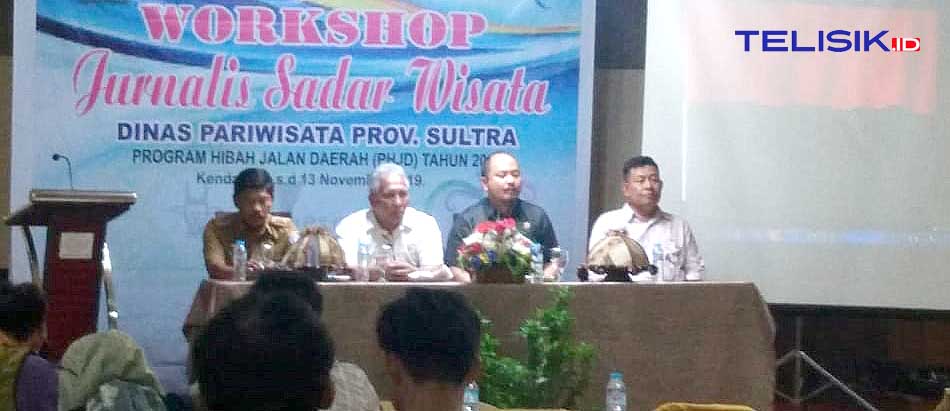 Tingkatkan Promosi Wisata, Dinas Pariwisata Sultra Gandeng Jurnalis