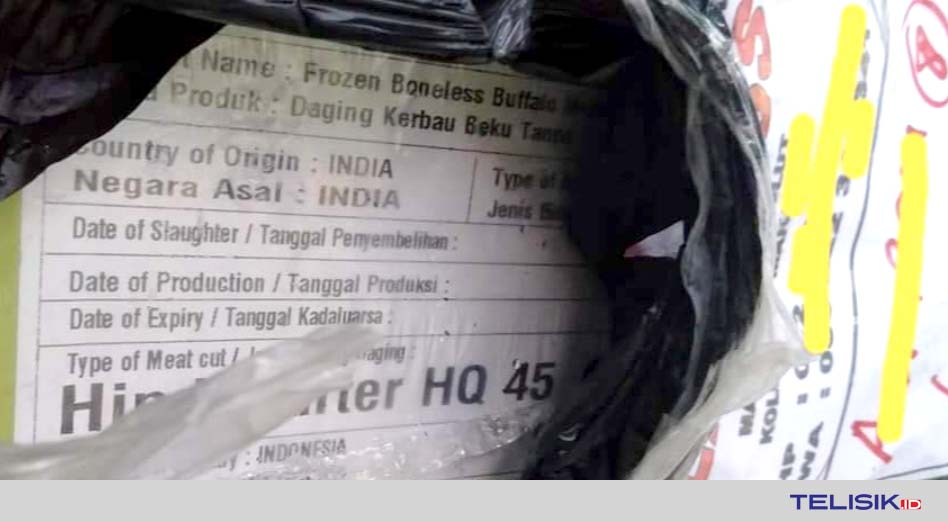 Disdag Kolut Telusuri Peredaran Daging Import Asal India