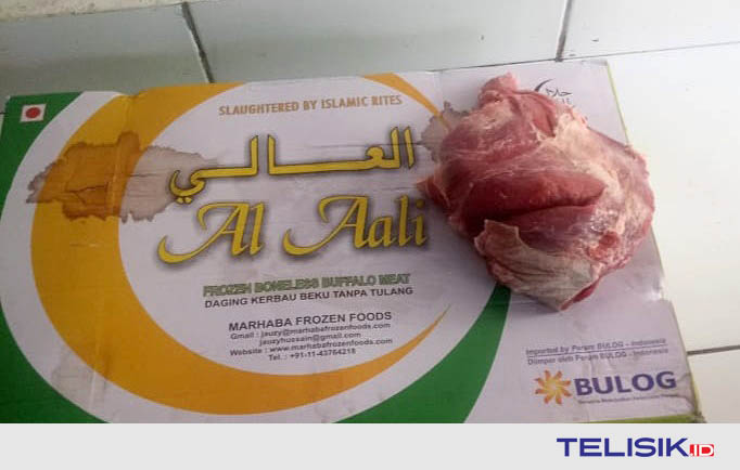 Disdag Kolut Temukan Ratusan Kilogram Daging Impor Asal India