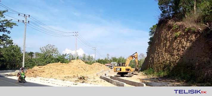 Jalan di Warangga Dilebarkan, Dibuat Rest Area dan Diterangi Lampu