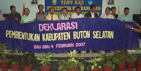 Lewat Seminar, Dokumen Sejarah Pembentukan Buton Selatan Rampung