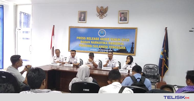 Pengguna Narkotika di Sultra Capai 26 Ribu Orang