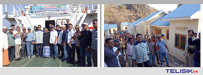 Rusman Siapkan Feri Gratis dan Serahkan Rumah ke 50 Nelayan