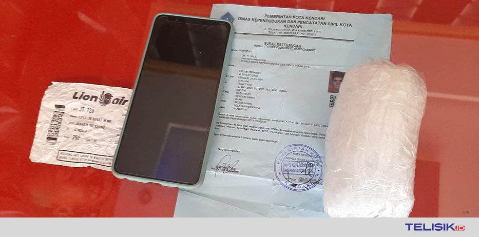 Seorang Nelayan Diciduk Bawa Narkoba di Bandara Haluoleo