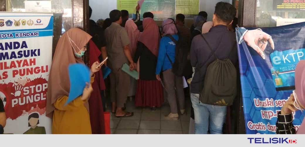 Terjaring OTT, Pengawai Disdukcapil Kendari Menunggu Sanksi