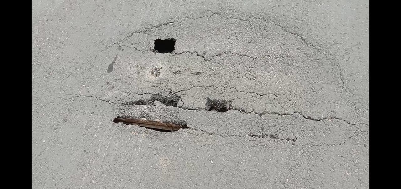 Belum Tuntas Diaspal, Jalan Ringroad Mubar Sudah Rusak