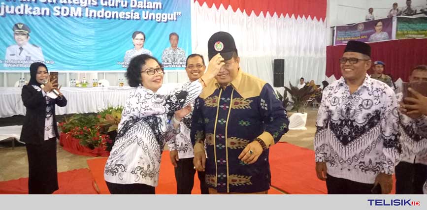 Ketua PB PGRI Pusat Doakan Rusman Lanjutkan Pemerintahan