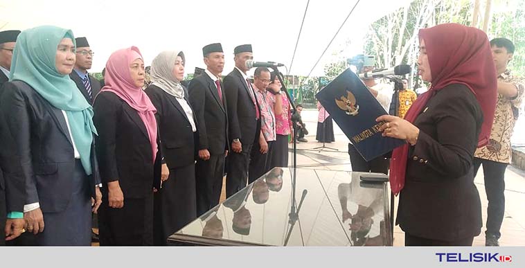 Pemkot Kendari Lantik Ratusan Pejabatnya