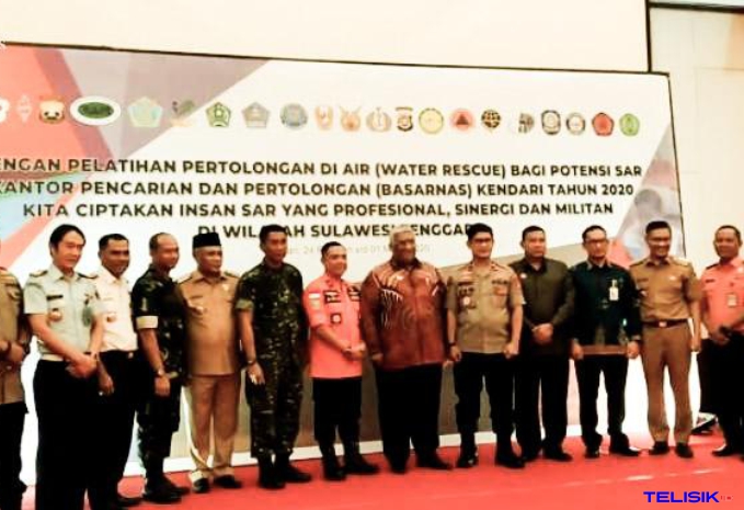 Antisipasi Bencana di Sultra, Basarnas Gelar Pelatihan Water Rescue