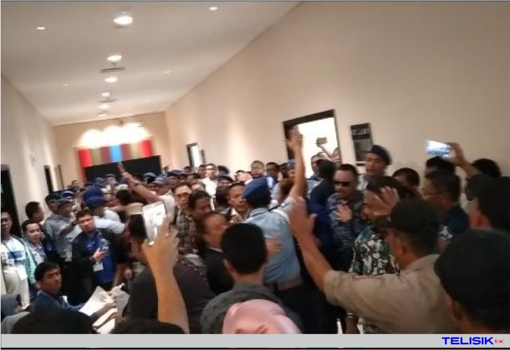 Kongres PAN Belum di Buka, Panitia dan Peserta Kongres Ricuh