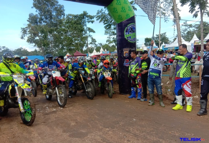 Momentum HUT Konawe, Bupati Lepas Ribuan Crosser