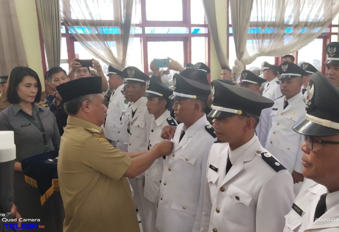 123 Kepala Desa di Konawe Dilantik