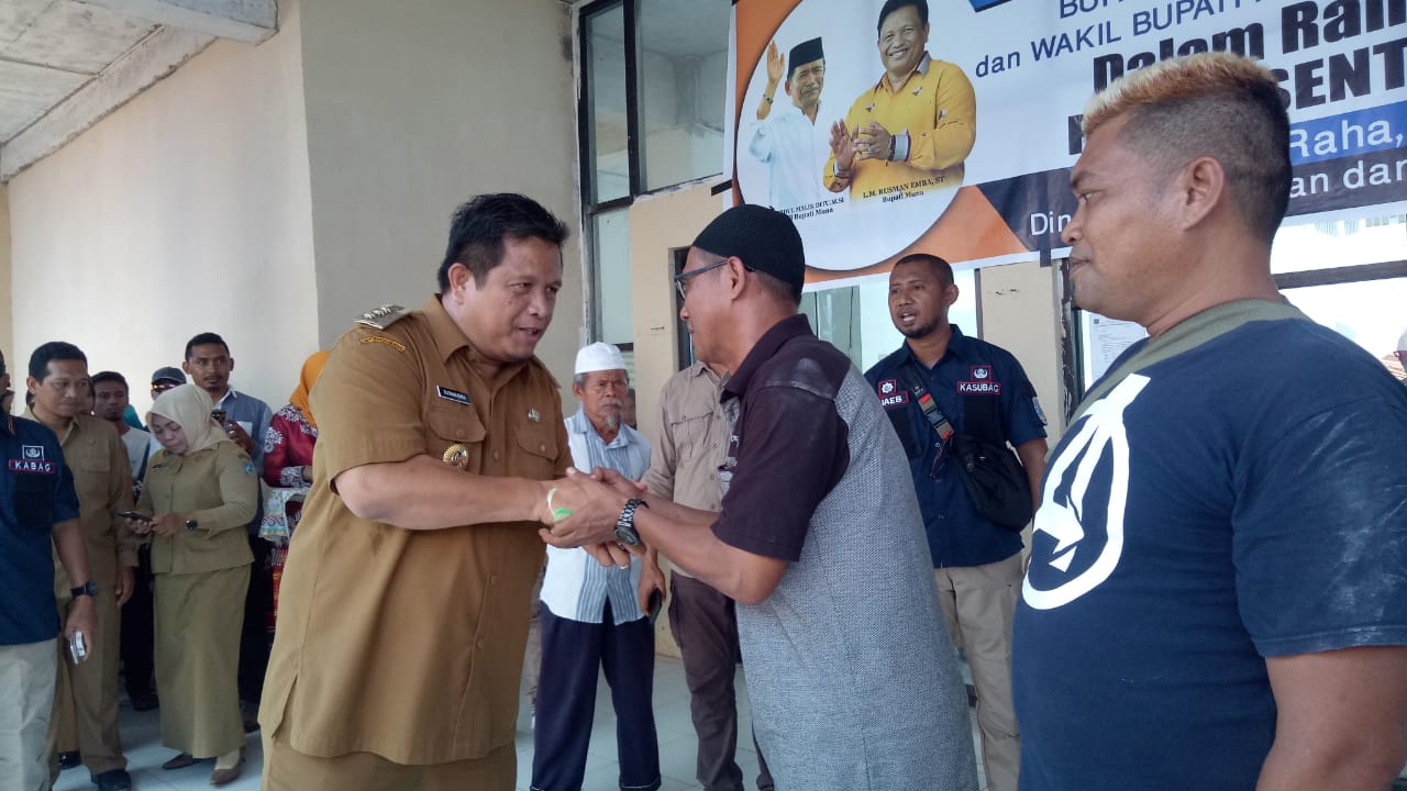 Retribusi Pasar Laino Digratiskan