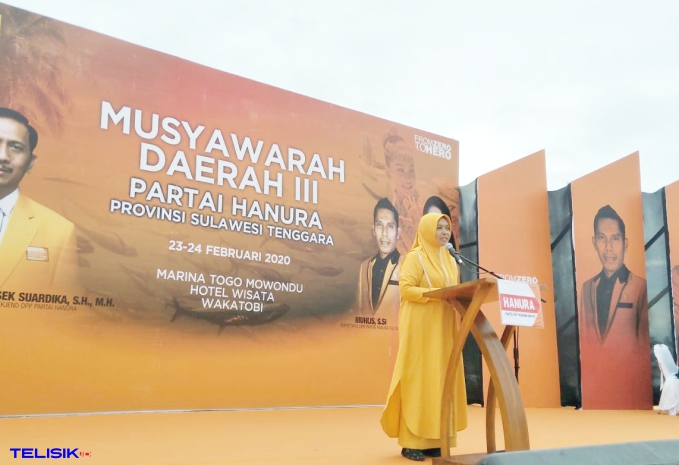 WON Terpilih Kembali, Hanura Sultra Siap Sumbang Satu Kursi DPR RI