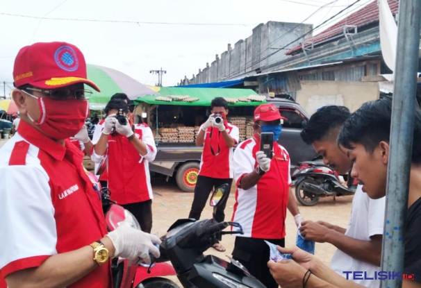 BLK Kendari Siapkan 2.000 Liter Cairan Desinfektan untuk Masyarakat Sultra