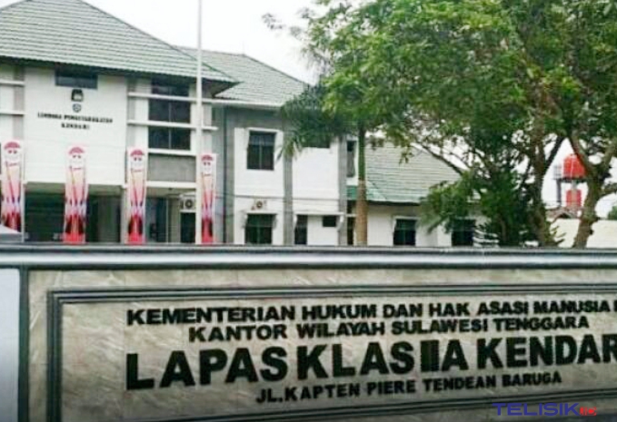 Lapas Kendari Ditunjuk Sebagai Tempat Penanganan Tahanan Positif COVID-19