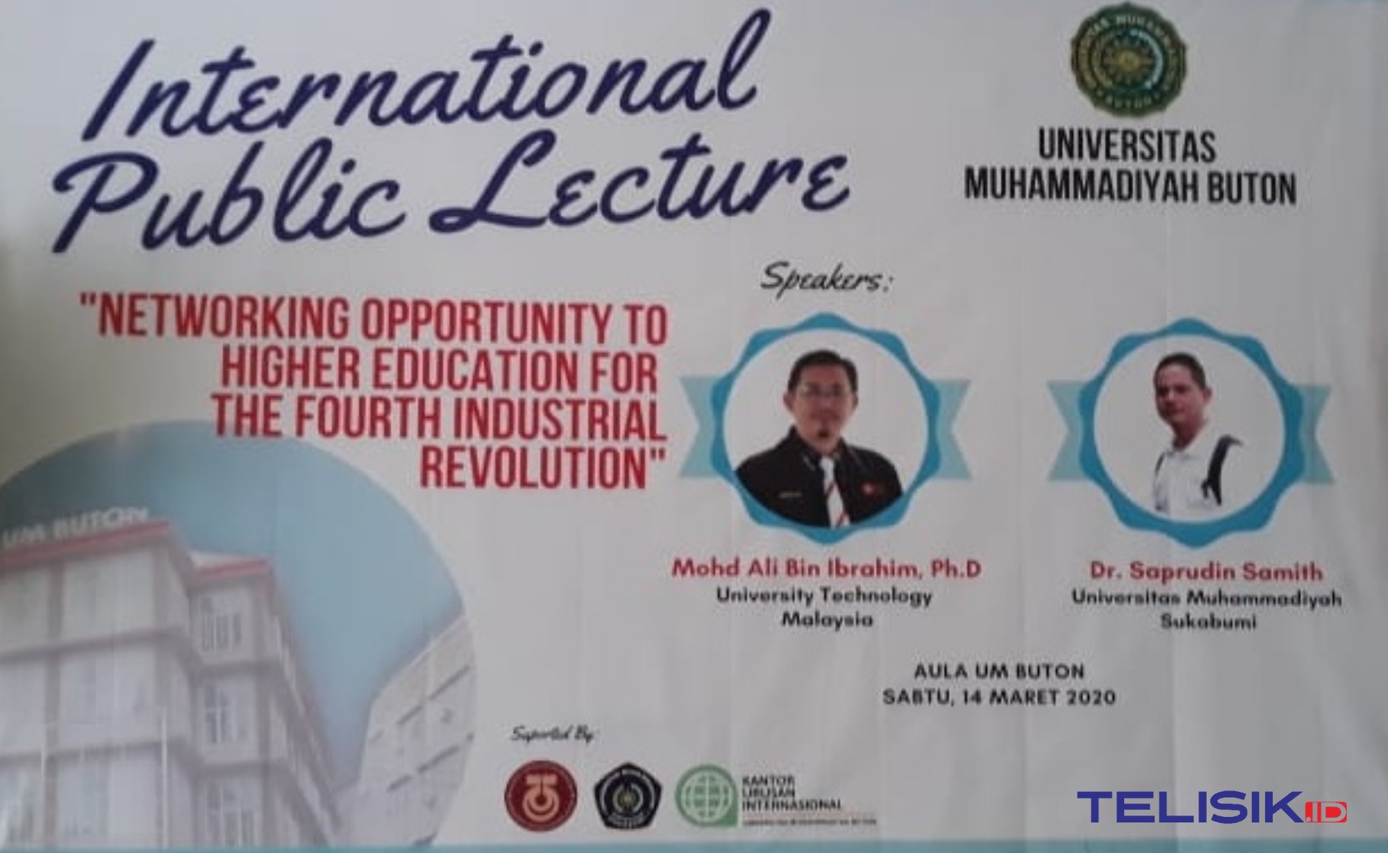 Akibat Covid 19, Professor Asal Malaysia Batal Beri Kuliah Umum di UM Buton