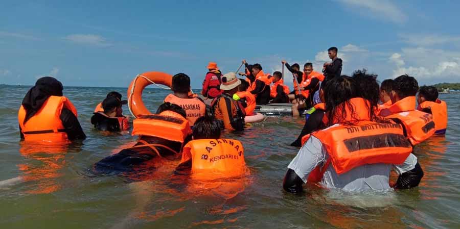 Antisipasi Musibah Kapal Tenggelam, Potensi SAR Dilatih 72 Jam