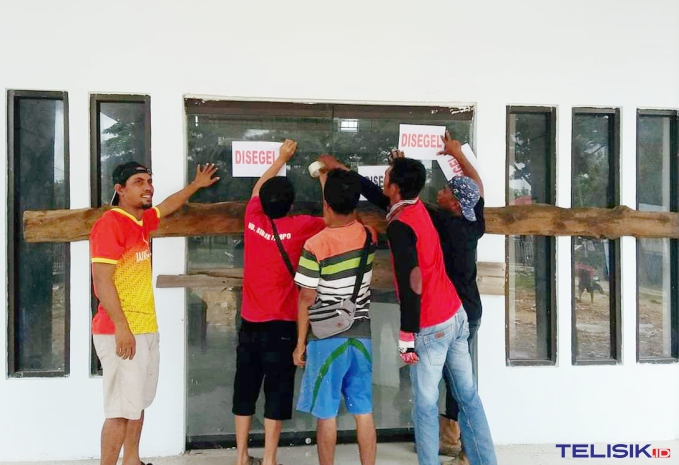 Bahan Bangunan Belum Dibayar, Puskesmas Tampo Disegel