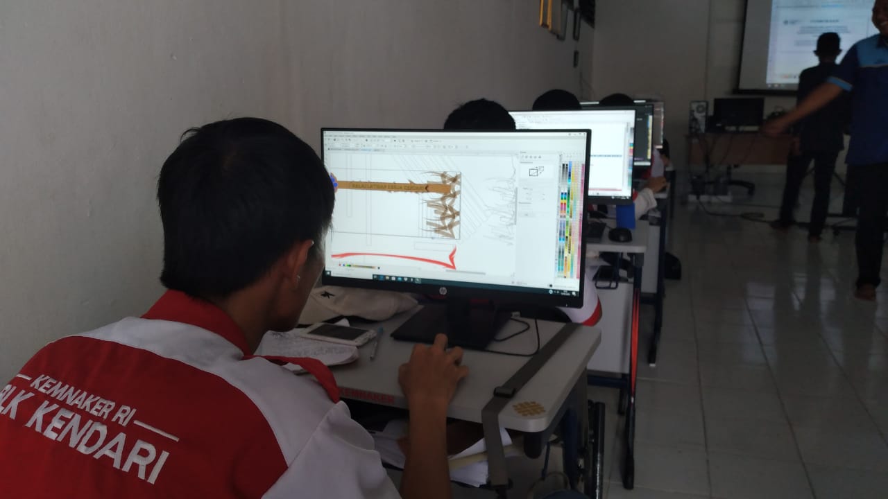 BLK Kendari Penuhi Kebutuhan Praktek Siswa