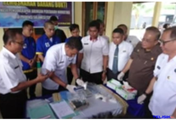 BNNP Sultra Musnahkan 1,4 Kilogram Sabu