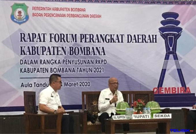 Bupati Bombana Warning Pejabat Gaptek
