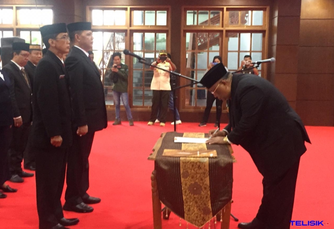 Gubernur Lantik Pj Sekda Sultra