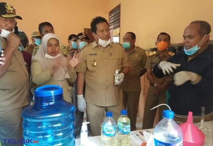 Hand Sanitizer Made In Muna, Berbahan Baku Air Nira