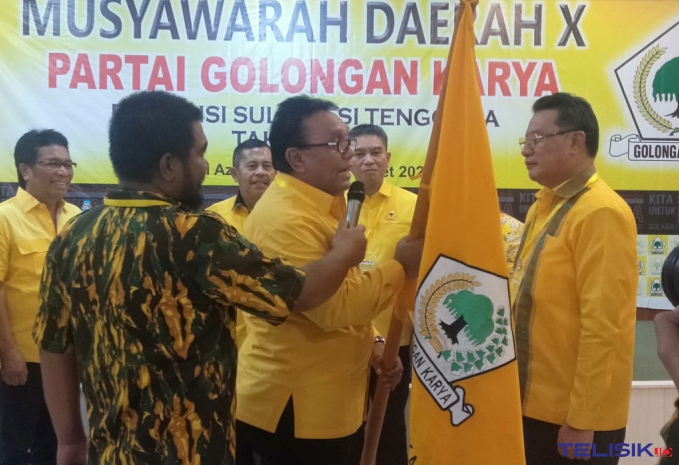 Herry Asiku Terpilih Aklamasi Ketua DPD Golkar