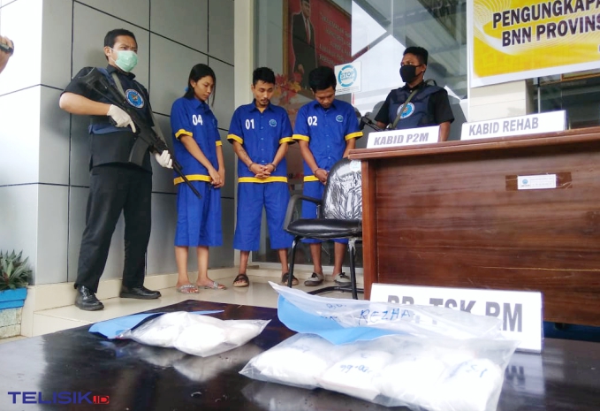 Komplotan Bandar Sabu Dibekuk BNN Sultra, Terancam Hukuman Mati