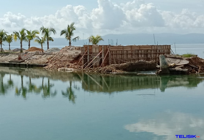Pembangunan Pintu Air Arena Dayung Dibiarkan Mangkrak