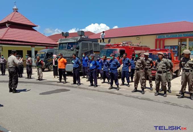 Satgas COVID-19 di Konawe Intens Menyemprotkan Disinfektan
