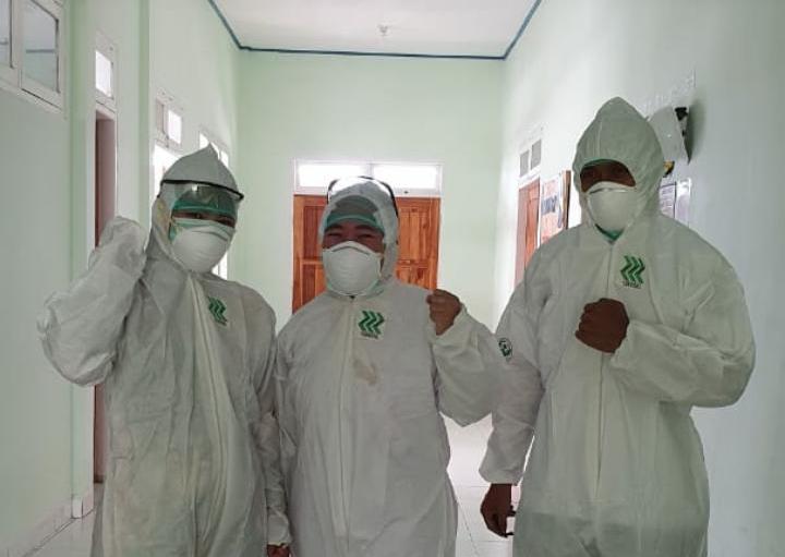 Satgas Penanganan Covid 19 Bombana Jemput Pasien Lari