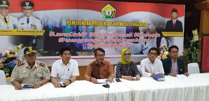 Sultra Zona Merah, 982 ODP COVID-19, 3 Positif dan 15 PDP 1 Meninggal