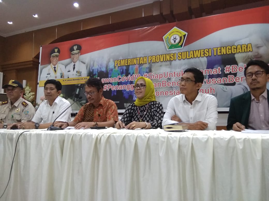Tiga Positif Corona, Pemprov Sultra Bantah Satu Meninggal