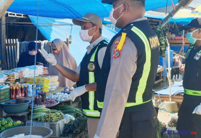 Virus Diduga Bisa Bertahan di Uang, Satgas Polda Sultra Sisir Pasar