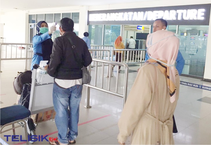 Penerbangan Bandara HO Kendari Turun Drastis