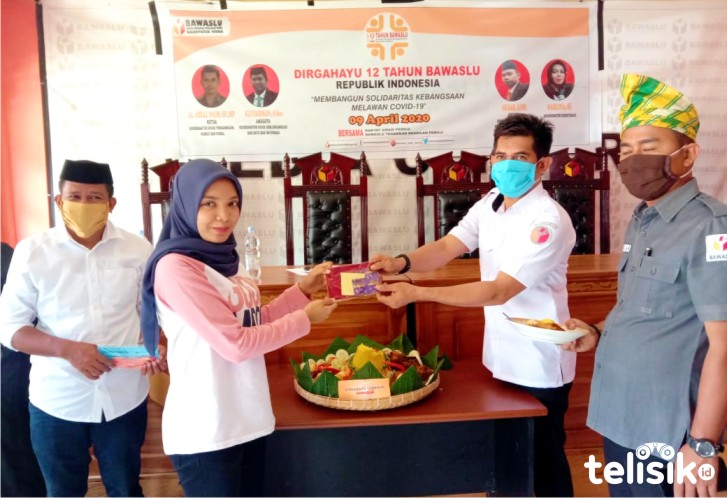 Bawaslu Muna Ambil Bagian Lawan COVID-19