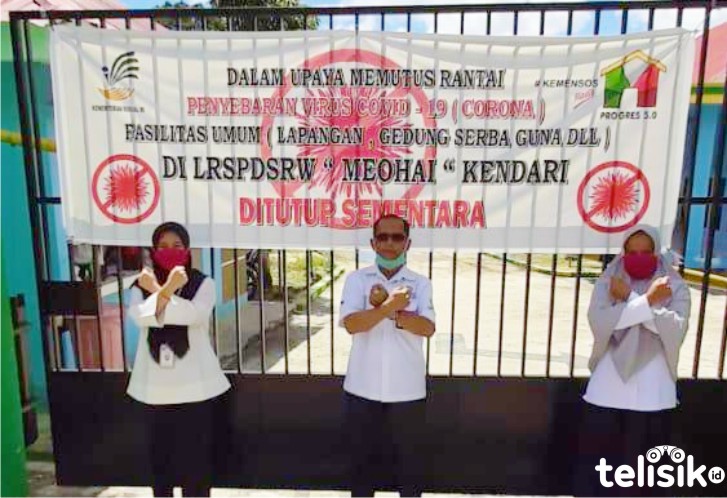 Cegah COVID-19, Meohai Kendari Pulangkan Penyandang Disabilitas