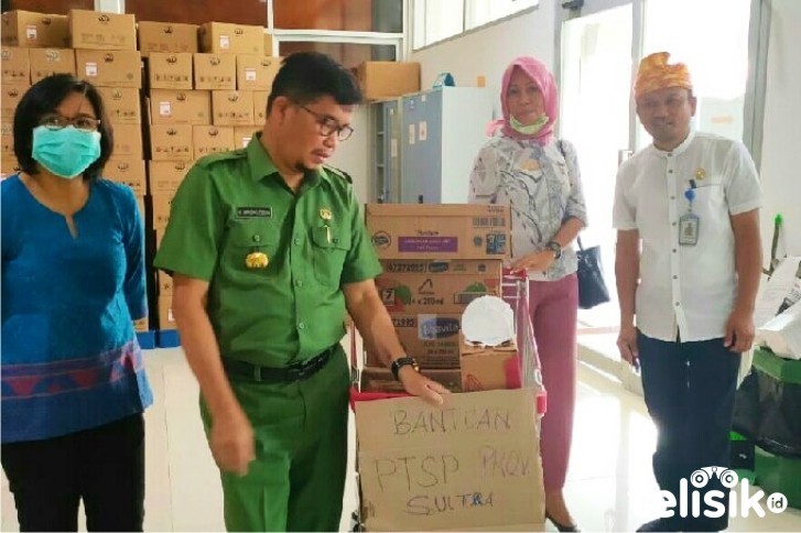 Dinas Penanaman Modal Sultra Support Tenaga Medis Tangani COVID-19