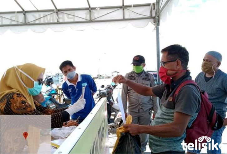 Empat Eks Penumpang Lambelu Asal Bombana Dirapid Tes