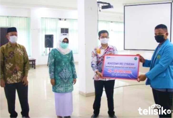 20 Mahasiswa IAIN Kendari Dapat Beasiswa BRI Syariah