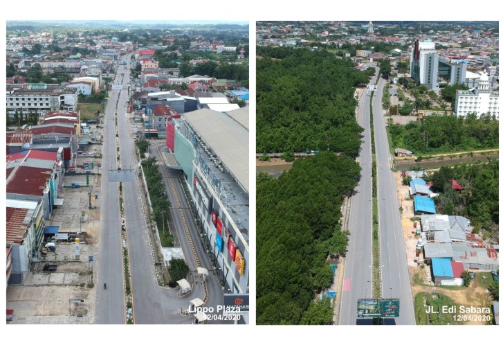 Layaknya Kota Mati, Beginilah Kondisi Kota Kendari Saat ini