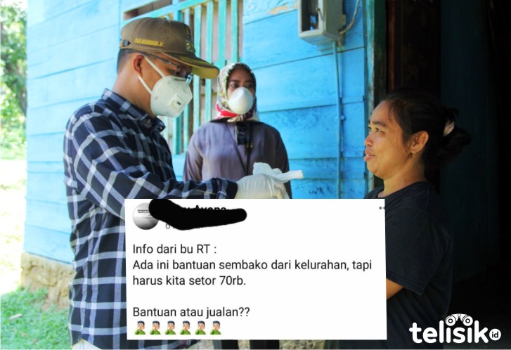 Luruskan Cuitan WargaNet, Sekda Kendari Tegaskan Sembako dari Pemkot Gratis